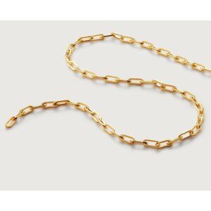 Dainty paper clip chain necklace Waterproof Gold chain Necklace Pretty layering